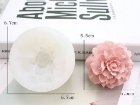 Molde silicona CLAVEL grande
